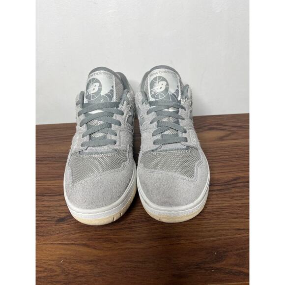 New Balance 550 Slate Gray Suede Streetwear Basketball Dad Sneakers sz 9 - Picture 8 of 9